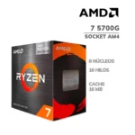PC Gamer Shadow – Ryzen 7 5700G | 16GB RAM | 500GB SSD - Imagen 2